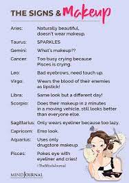 When leo and cancer are showcasing the best of one another, they get on better than one might expect. The Zodiac Signs And Makeup