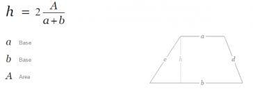 L = ½ × jumlah panjang sisi sejajar × tinggi. Rumus Trapesium Mencari Luas Keliling Dan Diagonal