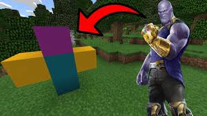 Minecraft bedrock edition thanos mod. Mcpe How To Spawn Thanos Youtube