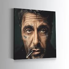 Woman touching her face Pop Art