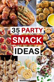 35 Perfect Party Snack Ideas Easy Party Appetizers Perfect Party Snacks Party Food Appetizers Appetizers Easy