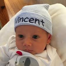 Newborn Hospital Hat, Personalized Newborn Hat, Girls Hospital Hat, Pink  Hospital Hat, Baby Gift, Baby Shower Gift, Embroidery