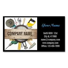 Portrait of handyman holding his business card isolated on white background. Mechanical Tools Handyman Carpentry Construction Business Card Zazzle Com Construction Business Cards Construction Business Handyman Business