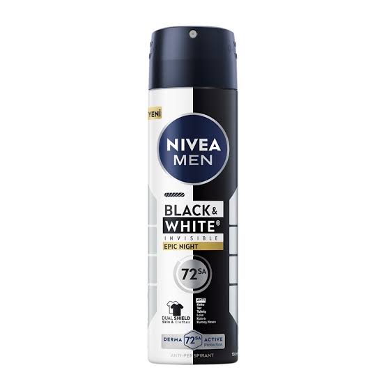 Nivea Men Black & White Power Epic Night Erkek Deodorant Sprey 150 Ml
