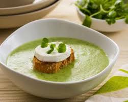 Recette De Veloute De Cresson Et Toast Au Fromage De Chevre Recette En 2020 Veloute De Cresson Recette Veloute Recette
