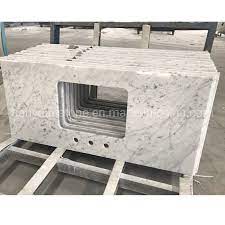 Compare products, read reviews & get the best deals! China Custom Polished Carrara White Marble Lowes Vanity Tops Countertops For Bathroom China Bianco Carrara Bathroom Vanity