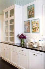 Julia Child S Childhood Kitchen Gets A Makeover Backsplash With Dark Cabinets Kitchen Design Home