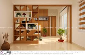 Wall shelf design makes an empty wall look impressive and increase the storage space in any room of your abode. Living Dining Partition Design In Bronze Walnut Finish Living Room Partition Design Living Room Partition Modern Partition Walls