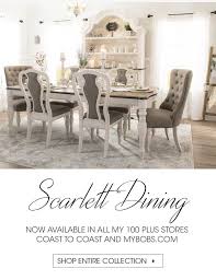 Dining room sets by ashley furniture homestore from the latest styles of bar furniture to dining room sets, ashley homestore combines the latest trends with technology to give you the very best for your home. Bobs Discount Furniture Introducing My Scarlett Dining Room Set Milled