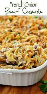 French Onion Beef Casserole Dinner Casserole Beef Casserole Recipes Easy Casserole Recipes Recipes
