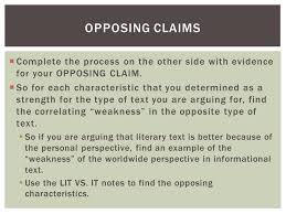 Meteorite impact and dinosaur extinction there is increasing evidence that the 2. Argument Writing What Is A Claim An Argument That Is The Main Idea Or Thesis The Claim Should Be An Answer To The Writing Task Literary Or Ppt Download