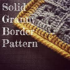How To Crochet A Flat Border Around Solid Granny Squares Sort Of Tutorial Sort Of Pattern Crochet Edging Tutorial Granny Square Crochet Crochet Edging
