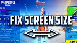 Fortnite is a crazy rpg, crafting, looting, shooting, building title from epic games, and it's available now in paid early access. How To Fix Fortnite Screen Size Ps4 Xbox One Chapter 2 2019 Youtube