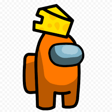 Hd Orange Among Us Character With Cheese Png Citypng In 2021 Png Funny Wallpapers Character