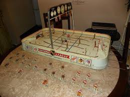 Vintage Original 1950 S Eagle Toys Pro Hockey Table Top Rod Game Pro Hockey Hockey National League