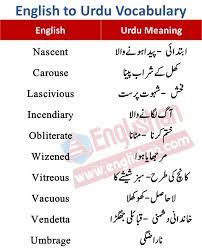 250 English Words With Urdu Meanings Pdf Englishan Learn English Words Vocabulary Words English Vocabulary Words