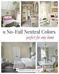 We did not find results for: 9 No Fail Neutral Paint Colors Postcards From The Ridge