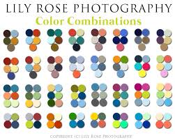 Color Chart Photography Family Photo Colors Family