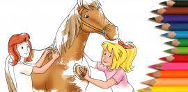 Wie sehr mögen sie diese malvorlagen? Best Friends Malvorlagen Bibi Tina