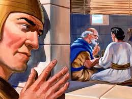 FreeBibleimages :: Elisha and the Syrian army :: Elisha is surrounded by  the Syrians but sees God's army (2 Kings 6:8-23)