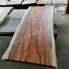 Finished Live Edge Suar Wood Dining Top Table Furnitures Manufacturer Bottom Side Solid Wood Dining Table Live Edge Dining Table Live Edge Solid Di 2020