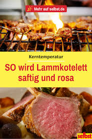 Lammkotelett Grillen Selbst De Lammkotelett Lammkarree Rezept Lammkarree
