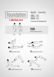 Foundation 30 Day Low Impact Bodyweight Program Bodyweight Program Workout For Beginners Darebee