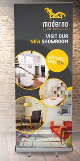 Furniture Store Roll Up Banner Banner Design Inspiration Pull Up Banner Design Rollup Banner Design