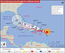 potentially catastrophic hurricane irma nears the caribbean