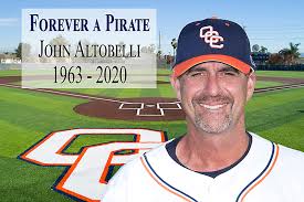 Orange Coast College Head Coach John Altobelli Graphic Courtesy Of Orange Coast College In 2020 Coach Of The Year College World Series Nba Legends