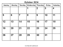 October 2014 Calendar Printable Template Http Www Calendarvip Com October Calendar Html Printable Calendar Template Calendar Template Calendar Printables