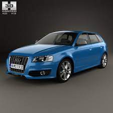 Audi S3 Sportback 2008 Audi Car 3d Model Car