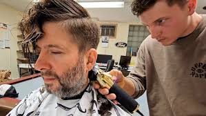 SO CLASSIC! $10 Small Town KANSAS BARBER Haircut by Old Man Morris