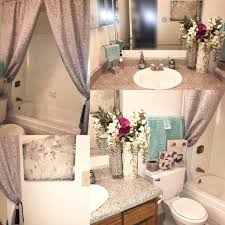 Even a toilet paper holder can add to the style of the space if chosen correctly. Complete Bathroom Set Package 2 Brand New Includes 2 Rugs 2 Curtains Toothbrush Holder Candle Hold Complete Bathroom Sets Bathroom Sets Curtain Decor