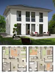 Moderne Stadtvilla 145 Mit Zeltdach Town Country Haus Hausbaudirekt Small Villa Modern European Sty In 2020 Small Villa House Architecture Design Architecture
