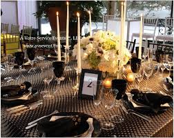Black And Gold Table Set Up Your Winter Wedding Table Setting Wedding Table Setup Wedding Table Settings Winter Wedding Table