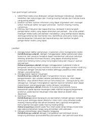 Auditor setelah mengetahui derajat risiko pengendalian manajemen suatu auditan, maka auditor. Uts Manajemen Resiko Pdf