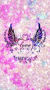 Pink Galaxy Love Wings Made By Me Pink Galaxy Wallpapers Backgrounds Sparkles Gl Love Wallpaper Backgrounds Backgrounds Girly Cute Wallpaper Backgrounds