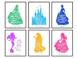 From royal colour palettes to princess bedroom décor, decorating is easy with dulux. Amazon Com Disney Quotes Posters 8x10 Princess Wall Art Room Decorations Home Decor Set For Girls Bedroom Nursery Cute Girly Gift For Rapunzel Cinderella Snow White Ariel Belle And Disney