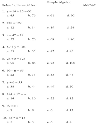 These worksheets are perfect for students who are looking for extra practice or teachers who need extra problems for their students. Bluebonkers Algebra Multiple Choice P2 Free Printable Math Worksheets Algmultchoice Free Math Worksheets Algebra 2 Worksheet 12th Grade Math Homework Solving Expressions Calculator Standard Graph Paper Square Size Saxon Math Test Answers