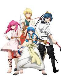What are the real names of manga characters? 4 Main Characters In Magi The Labyrinth Of Magic