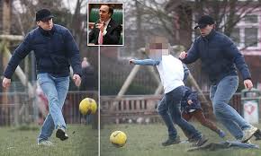 News corp is a network of leading companies in the worlds of diversified media, news, education, and information services. Matt Hancock Plays Football With His Sons In North London Park Daily Mail Online