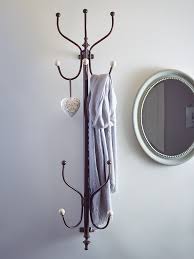 Put the corner of the room to good use with a standing coat rack or a freestanding coat rack. New Wall Mounted Coat Rack Wall Mounted Coat Rack Diy Coat Rack Coat Rack Wall