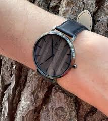 Montre Homme Nature 241d483 Cuir Noir Montre Cuir Noir Homme