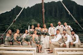 It Took 3 Years To Plan This Wedding In Hawaii Hawaii Wedding Photography Hawaii Wedding Boat Wedding