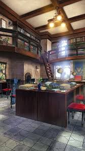 剣と天秤のディテクタシー 背景紹介 デジタルイラストの背景描き方講座 blank coin lp デザイン 家 部屋 インテリア