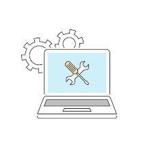 Computadora ✓ te explicamos todo sobre las computadoras, sus tipos, componentes y las características de cada generación a lo largo de la historia. 37 156 Reparacion De Computadoras Vectores Ilustraciones Y Graficos 123rf
