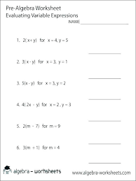 30 Algebra Worksheets With Answers Pdf Beginning Algebra Worksheets Openlayers In 2020 Algebra Worksheets Pre Algebra Worksheets Algebra
