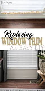 How To Repair The Interior Window Sill And Trim Interior Window Sill Interior Windows Interior Window Trim
