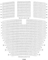 Seating Chart Downey Theatre